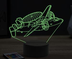 Beling 3D lampa,Grumman E-2 Hawkeye,16 farebná ULA44