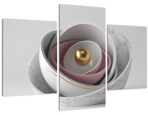 Obraz - Zlatá perla (90x60 cm)
