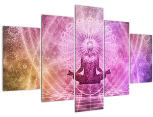 Obraz - Meditačná aura (150x105 cm)