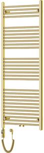 Mexen Mars, elektrické vykurovacie teleso 1500 x 600 mm, 600 W, zlatá lesklá, W110-1500-600-2600-50