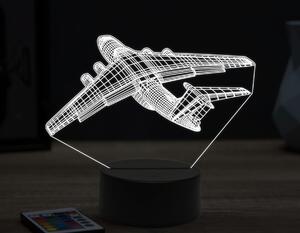 Beling 3D lampa,Ilyushin Il-76,16 farebná ULA50