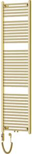 Mexen Mars, elektrické vykurovacie teleso 1800 x 500 mm, 600 W, zlatá lesklá, W110-1800-500-2600-50