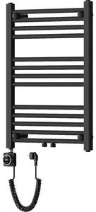 Mexen Mars, elektrické vykurovacie teleso 700 x 500 mm, 300 W, čierna, W110-0700-500-6300-70