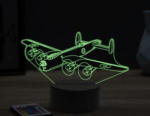 Beling 3D lampa, Avro Lancaster,16 farebná ULA52
