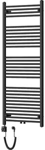 Mexen Mars, elektrické vykurovacie teleso 1500 x 600 mm, 900 W, čierna, W110-1500-600-6900-70