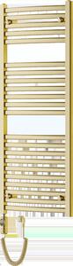 Mexen Helios, elektrické vykurovacie teleso 1200 x 500 mm, 600 W, zlatá lesklá, W103-1200-500-2600-50