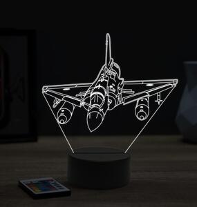 Beling 3D lampa, Mirage 2000,16 farebná ULA56