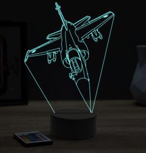 Beling 3D lampa, Mirage F1,16 farebná ULA58