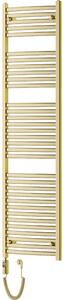Mexen Helios, elektrické vykurovacie teleso 1800 x 500 mm, 900 W, zlatá lesklá, W103-1800-500-2900-50