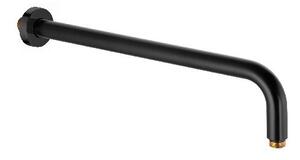 Kludi A-Qa - Sprchové rameno 400 mm, matná čierna 6651439-00