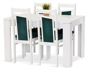 Jedálenská zostava ANETA stôl + 4 stoličky