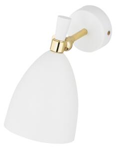 Argon 4699 - Nástenné svietidlo CHARLOTTE 1xE27/15W/230V biela/zlatá