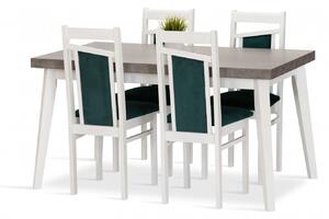 Jedálenská zostava TEKLA stôl + 4 stoličky