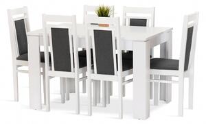 Jedálenská zostava ASIA stôl + 6 stoličiek