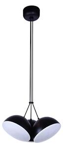 Klausen 143000 - LED Luster na lanku CROWD 3xLED/20W/230V čierna