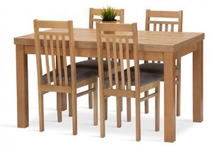 Jedálenská zostava MIRA stôl + 4 stoličky