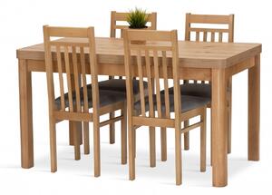 Jedálenská zostava MARIA stôl + 4 stoličky