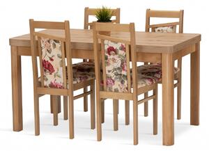 Jedálenská zostava LILIA stôl + 4 stoličky