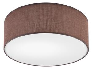 Stropné svietidlo SIRJA DOUBLE 2xE27/15W/230V pr. 35 cm hnedá