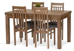 Jedálenská zostava LEJLA stôl + 4 stoličky