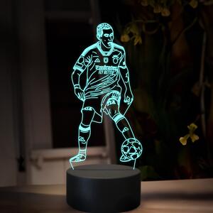 Beling 3D lampa,Ángel Fabián Di María, futbalový darček ,farebná TZ12