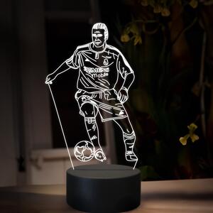 Beling 3D lampa,David Backham, futbalový darček,16 farebná TZ10