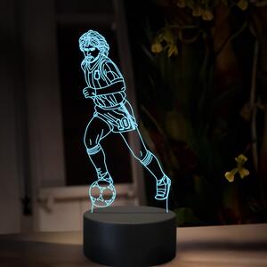Beling 3D lampa,Diego Maradona,futbalový darček ,16 farebná TZ11