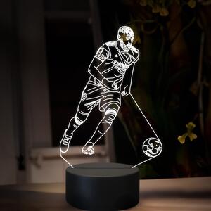 Beling 3D lampa,Karim Benzema, futbalový darček, 16 farebná TZ15