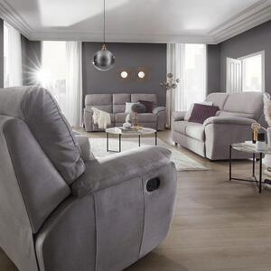 SEDACIA ZOSTAVA, textil, sivá Livetastic - Online Only obývacie izby, Online Only