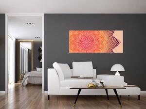 Obraz - Mandala umenia (120x50 cm)
