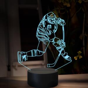 Beling 3D lampa, Alexandr Ovečkin, 16 farebná SXQ3