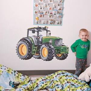 Nálepka na stenu - Traktor