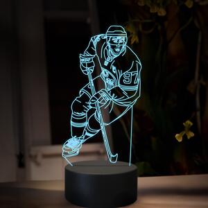 Beling 3D lampa,Connor McDavid, 16 farebná SXQ4