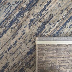 Béžovo modrý vzorovaný koberec do obývačky Šírka: 200 cm | Dĺžka: 290 cm