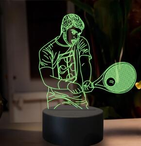 Beling 3D lampa,Carlos Alcaraz, 16 farebná SXZ5