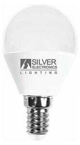 Sférická LED Žiarovka Silver Electronics E14 7W Teplé svetlo