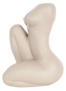 PRESENT TIME Kvetináč Sitting Lady – biely 22 x 37 cm