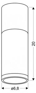 Stropné svietidlo TUBA GU10/15W/230V