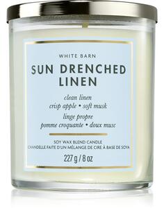 Bath & Body Works Sun Drenched Linen vonná sviečka 227 g