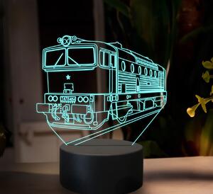 Beling 3D lampa, Motorový rušeň T478.4, 16 farebná SXR15