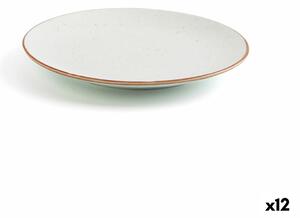 Plochý tanier Ariane Terra Béžová Keramický Ø 18 cm (12 kusov)