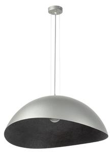 Luster na lanku SOLARIS 1xE27/60W/230V strieborná/čierna