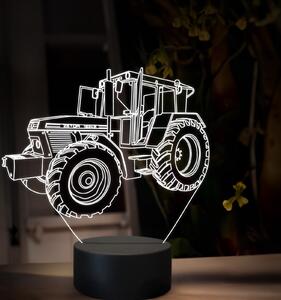 Beling 3D lampa,Zetor crystal 16245, 16 farebná U49