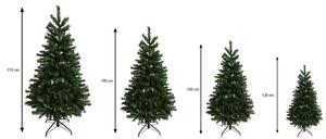 Vianočný stromček umelá borovica s kovovym držiakom 120 cm Natura MF-120