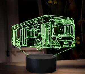 Beling 3D lampa,Man lion's city, 16 farebná GS10