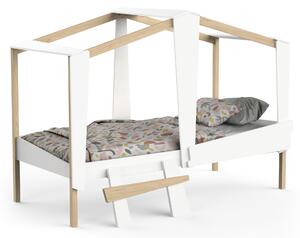 Detská posteľ Cabane 90x200 - biela