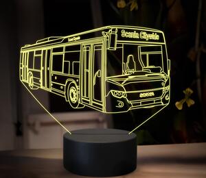 Beling 3D lampa,Scania Citywide, 16 farebná GS12