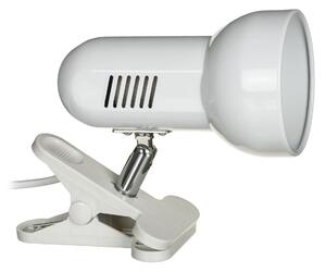 Stolná lampa Activejet AJE-CLIP Biela Kov Plastické 60 W