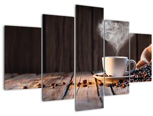Obraz - Čas na kávu (150x105 cm)