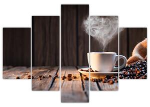 Obraz - Čas na kávu (150x105 cm)
